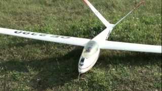 Glider tow  MFC Falke [upl. by Ydurt]