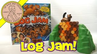 How To Play Log Jam Childrens Board Game 2008 Ravensburger [upl. by Nner]