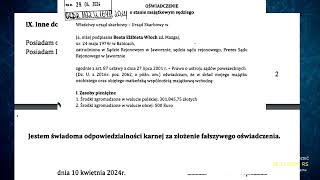 Oświadczenie Majątkowe w zestawieniu Z BIEDAKIEM MIEJSKIM na przykładzie [upl. by Assilat]