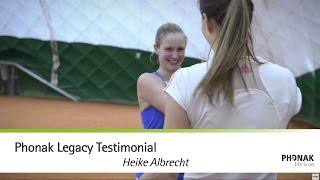 Phonak Legacy Testimonial  Heike Albrecht Deutschland [upl. by Rockey504]