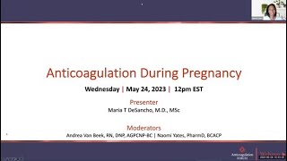 Anticoagulation During Pregnancy [upl. by Richmound759]