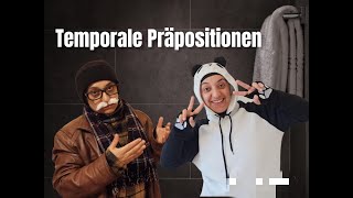 Temporale Präpositionen mit Akkusativ und Dativ  Zaman bildiren i hali ve ehali alan edatlar [upl. by Welcy]