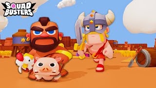 Hog Rider Kidnapped The Chicken  SQUAD BUSTERS 3D ANIMATION [upl. by Aydin]