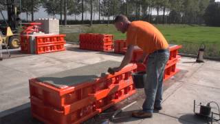 BETONBLOCK®  Casting and Mold Removal [upl. by Essirehs]