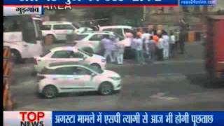 Villagers thrash Kherki Daula toll plaza employees ransack booth [upl. by Worrad830]