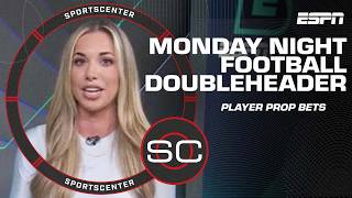 Monday Night Football Doubleheader Player Props 🏈  SportsCenter [upl. by Jeuz]