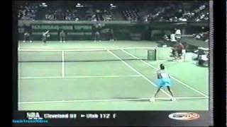 Monica Seles vs Jennifer Capriati 2002 Miami Highlights [upl. by Haiasi771]