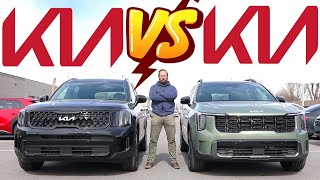 2024 Kia Telluride vs 2024 Kia Sorento Which SUV Should You Buy [upl. by Snah883]