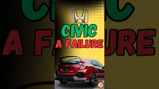 Why Honda Civic failed  🚫 shortsfeed ridewars [upl. by Eiddet]