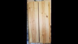 Staining Raw Pine [upl. by Aihset58]