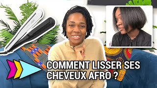 COMMENT LISSER SES CHEVEUX AFRO [upl. by Rett]