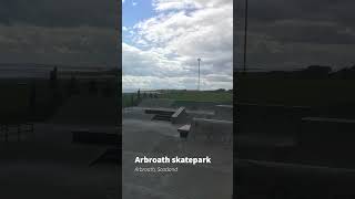 Arbroath skatepark Arbroath Scotland [upl. by Esyak]