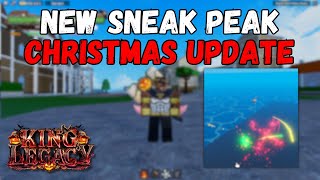 NEW INSANE SNEAK PEAK  King Legacy Update 500 [upl. by Adelaida]