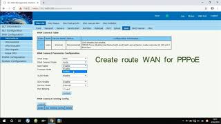 How to configure 1GE GPON ONU Internet PPPoE On VSOL OLT From WEB [upl. by Ebanreb121]