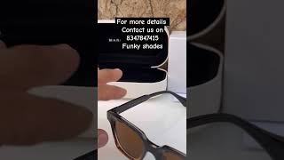 how to order read discription ✅✅ funkyshades sunglassess eyewear fashion goggles glass [upl. by Atinihs]