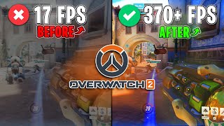 BEST SETTINGS to FIX FPS DROPS amp STUTTERING in OVERWATCH 2 SEASON 8 [upl. by Acacia]