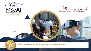 MSc AI’s Alumni Event Paris ‘24  CentraleSupélec [upl. by Mcspadden110]