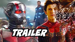 AntMan and The Wasp Trailer  Avengers Endgame Post Credit Scene Easter Eggs [upl. by Gazo]