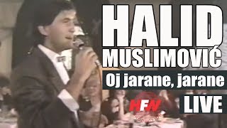 Halid Muslimovic  Oj jarane jarane  LIVE  Novogodisnji program  TV SA 1985 [upl. by Bandur]