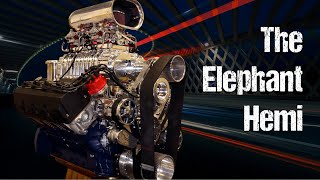 The Elephant Building a Stroker Hemi with a Giant Blower for a Dodge Charger [upl. by Alyn]