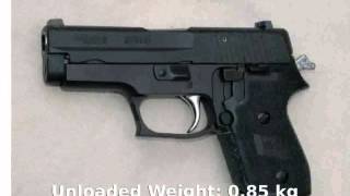 SIG Sauer P245 45 Auto Pistol Info and Features [upl. by Nettle]