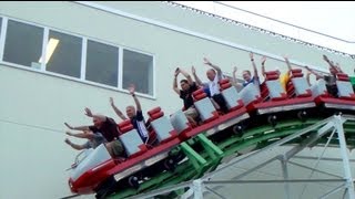 Going Crazy On Japans Oldest Roller Coaster at Hanayashiki POV [upl. by Marta]