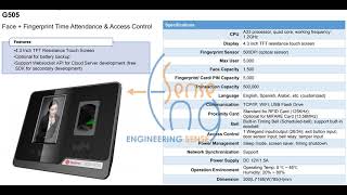 Realand Bio Fingerprint Facial Recognition ID Card and Password Time Attendance amp Access Control [upl. by Pedaias176]