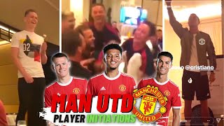 Hilarious Manchester United Football Player Initiations [upl. by Wawro]