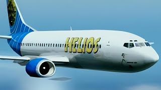 Helios Airways Flight 522  Crash Animation 2 [upl. by Aikaj]