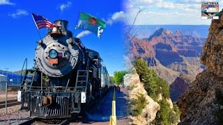 Grand Canyon Steam Train Ride [upl. by Anairotciv108]