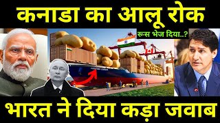 कनाडा का सारा आलू रूस भेज दिया  India Will Stop Canadas Potatoes Export  Ankit Avasthi Sir [upl. by Blank]