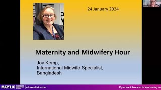 122 Joy Kemp midwiferyhour [upl. by Olenolin]