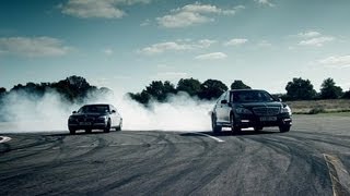 BMW 760Li vs Mercedes S63 AMG  Top Gear [upl. by Keyser464]