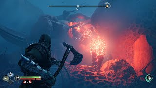 Alfheim The Barrens  Throwing Axe Puzzle  Red Vine Puzzle  Quick Guide God of War Ragnarok [upl. by Verena]