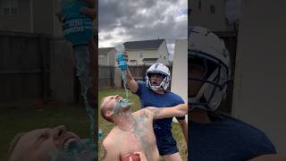 Blueee42🏈 electrolytes with a side of hitstick😂 football funny comedyskit sports ItTakesMore [upl. by Yrmac]