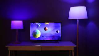 How to Sync Yeelight Color Lights with Mi TV Screen Sync Lights Immersive TVwatching Experience [upl. by Pylle354]