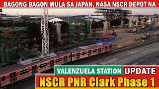 NEW TRAINS FROM JAPAN  NSCR Depot Valenzuela Station Update [upl. by Uase102]