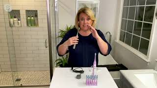 Soniclean Pro 4800 Rechargeable Toothbrush with 12 Brush Heads on QVC [upl. by Naehs]