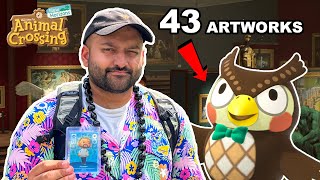 I Visited ALL 43 Artworks From Animal Crossing In Real Life [upl. by Ekusoyr]