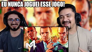 REACT Michael Franklin amp Trevor Grand Theft Auto  𝐕  M4rkim feat Henrique Mendonça e Daarui [upl. by Sallyanne142]