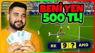 BENİ YEN 500 TL KAZAN💰 RAKİBE 10 GOL ATARSAM 2000 TL KAZANIRIM😱 13 GOL eFootball Mobile 2025 [upl. by Arihday]