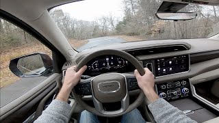 2022 GMC Yukon Denali POV Drive Impressions and ASMR [upl. by Ronn33]