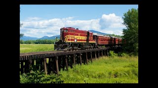 Three ride options at the Conway Scenic Railroad [upl. by Eireva]