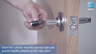 Knob replacement by knob Handle – TESA ASSA ABLOY [upl. by Suzzy]