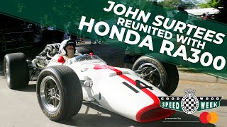 John Surtees screaming V12 F1 Honda at FOS [upl. by Akeem]