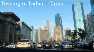 「4K」Driving from Jinzhou to Dalian city｜ driving in Chinese urban streets [upl. by Ong]