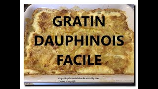 Gratin dauphinois La recette facile [upl. by Seebeck]