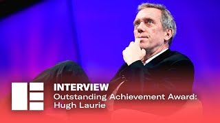 Outstanding Achievement Award Hugh Laurie  Edinburgh TV Festival 2019 [upl. by Glogau]