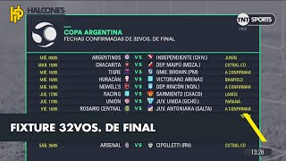 Fechas confirmadas de la Copa Argentina [upl. by Nivra]