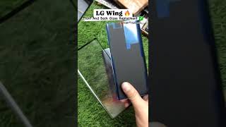 LG wing front glass replacement ✅ screen repair ✅ 🔥 technicalustaaj javed glassreplacement [upl. by Atiekan]